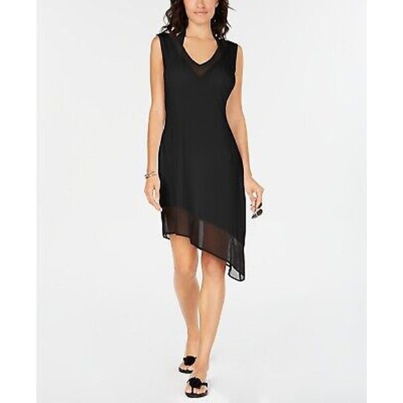Calvin‎ Klein Women's Asymmetrical-hem Swim Cover Up Size S/M, Length 38"-44" - Picture 1 of 7
